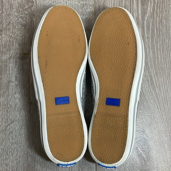 Keds X Kate Spade New York Champion Glitter Sneakers Silver Wedding 6 - Picture 14 of 16